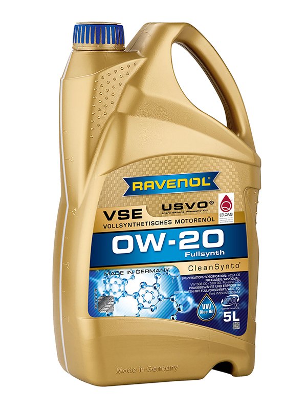 RAVENOL 0W-20 VSE Full Synthetic 5L