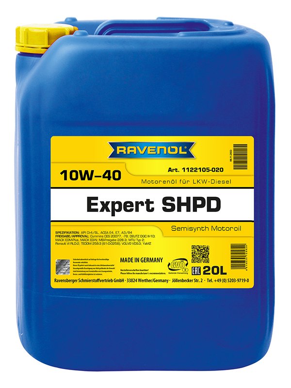 RAVENOL 10W-40 EXPERT SHPD DIESEL 20L