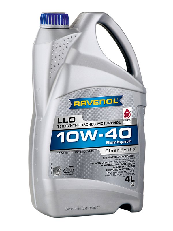 RAVENOL 10W-40 LLO Semi synthetic 4L