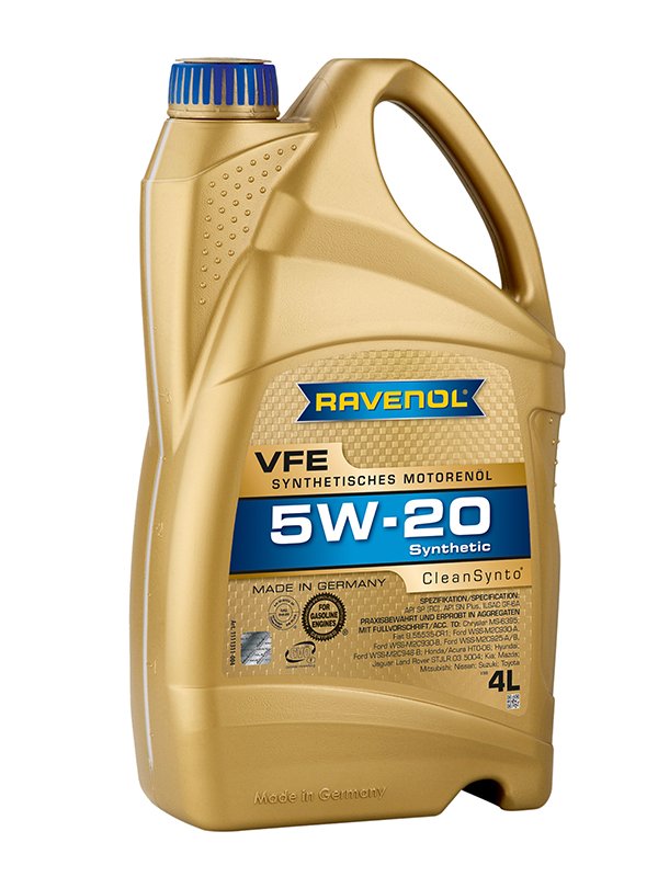 RAVENOL 5W-20 VFE Synthetic 4L
