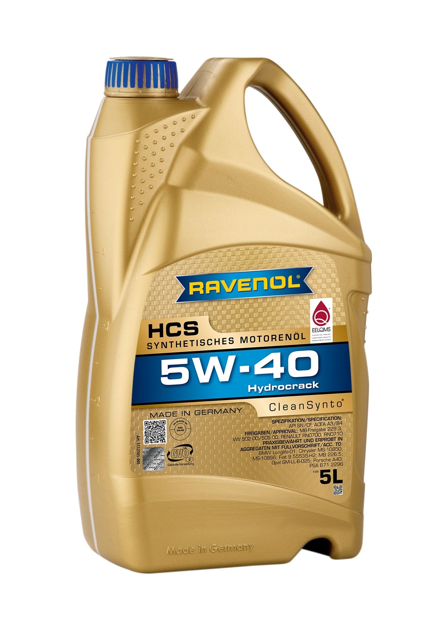 RAVENOL 5W-40 HCS Synthetic 5L