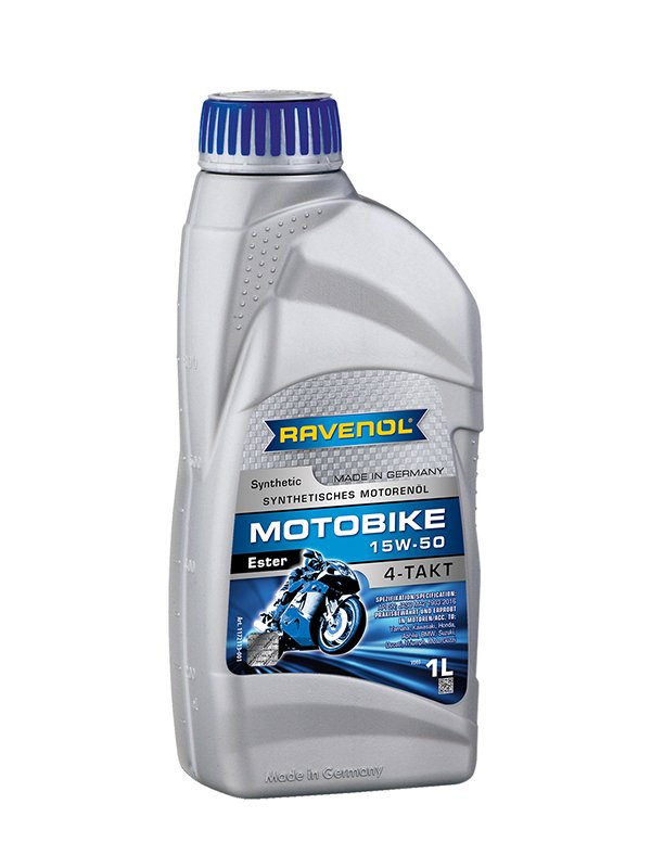 RAVENOL Motobike 4T 15W-50 Ester 1L
